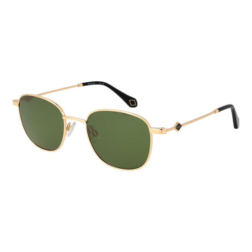 Replay Sonnenbrille aus Goldmetall
