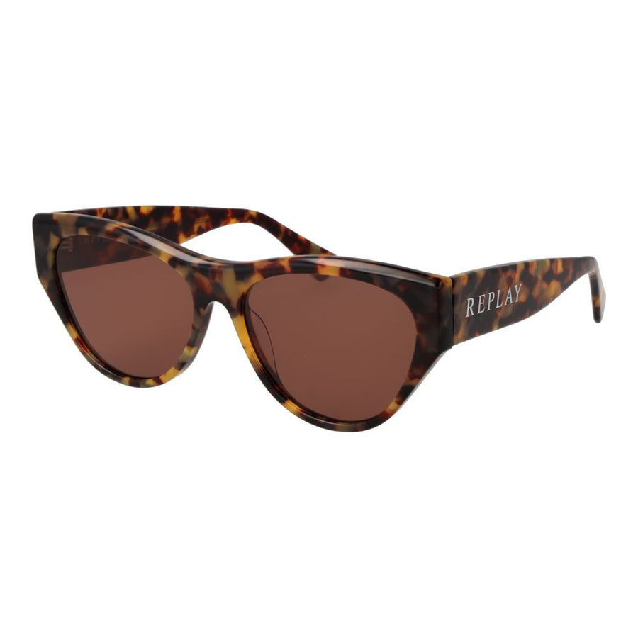 Replay Two-Tone Plastic Sunglasses