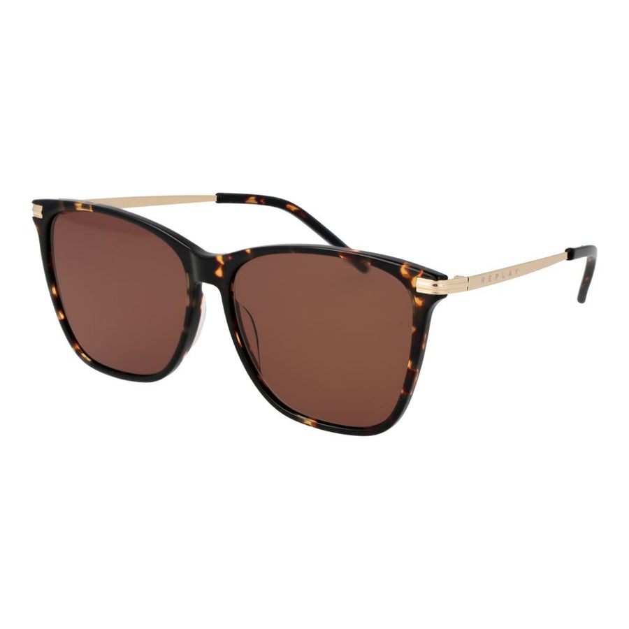 Replay Two-Tone Plastic Sunglasses