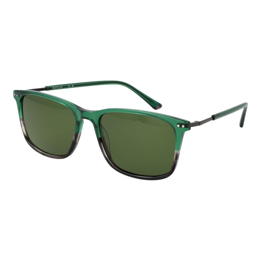 Replay Two-Tone Plastic Sunglasses