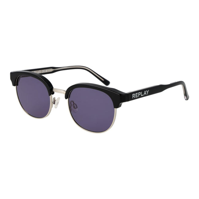 Replay schwarze Sonnenbrille aus Metall