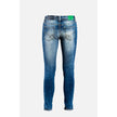 Gas Blaue Baumwolljeans Denim