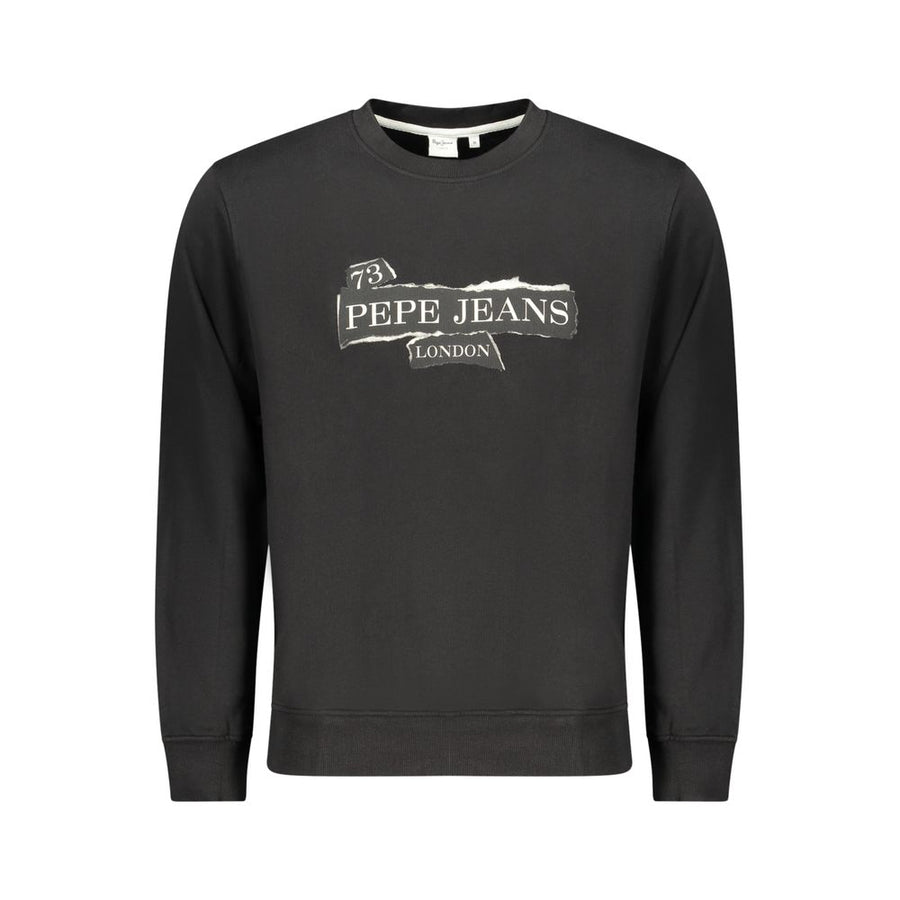 Pepe Jeans Men's Nero Cotton Sweatshirt