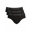 Tommy Hilfiger Schwarze Herren-Slips aus Baumwolle