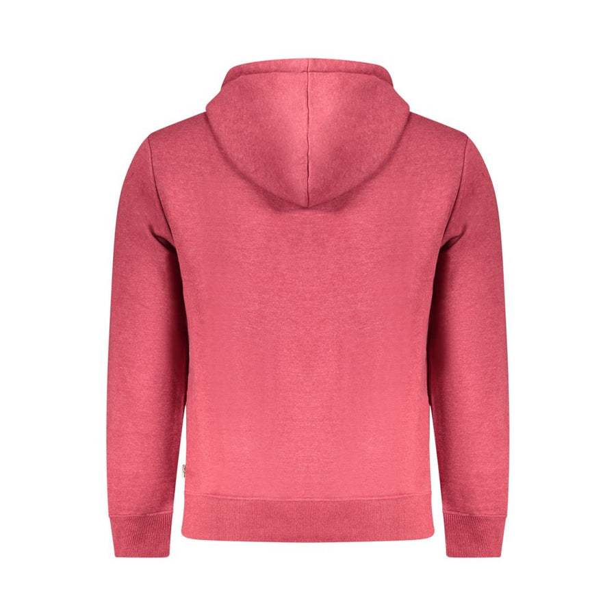 Pepe Jeans Red Men's Polyester Sweatshirt