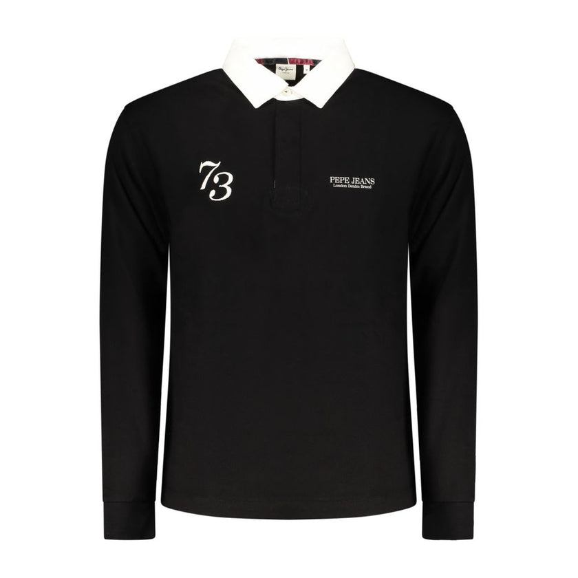 Pepe Jeans Schwarzer Baumwoll-Kapuzenpullover für Damen