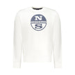 North Sails Weißes Herren-Sweatshirt aus Baumwolle