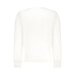 North Sails Weißes Herren-Sweatshirt aus Baumwolle