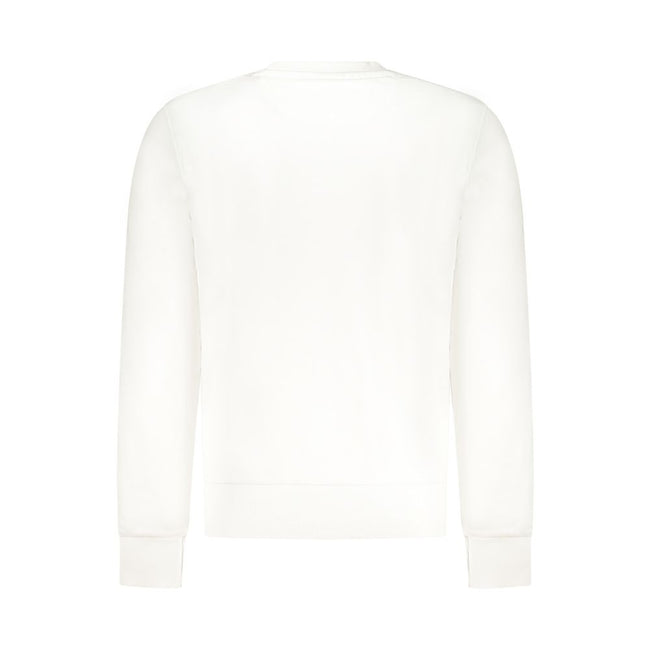 North Sails Weißes Herren-Sweatshirt aus Baumwolle