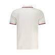 North Sails Bianco Baumwoll-Herrenpoloshirt