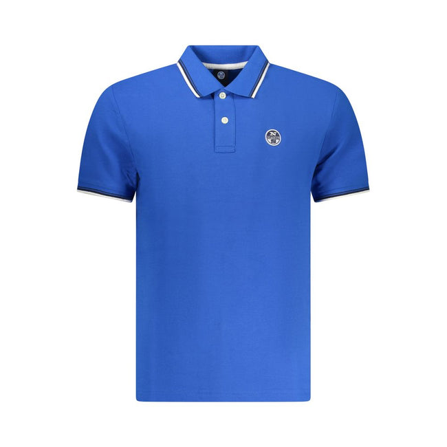 North Sails Blaues Baumwoll-Poloshirt für Herren