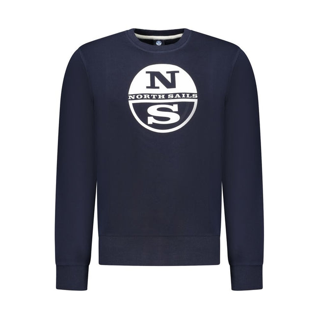 North Sails Blauer Baumwoll-Sweatshirt für Herren