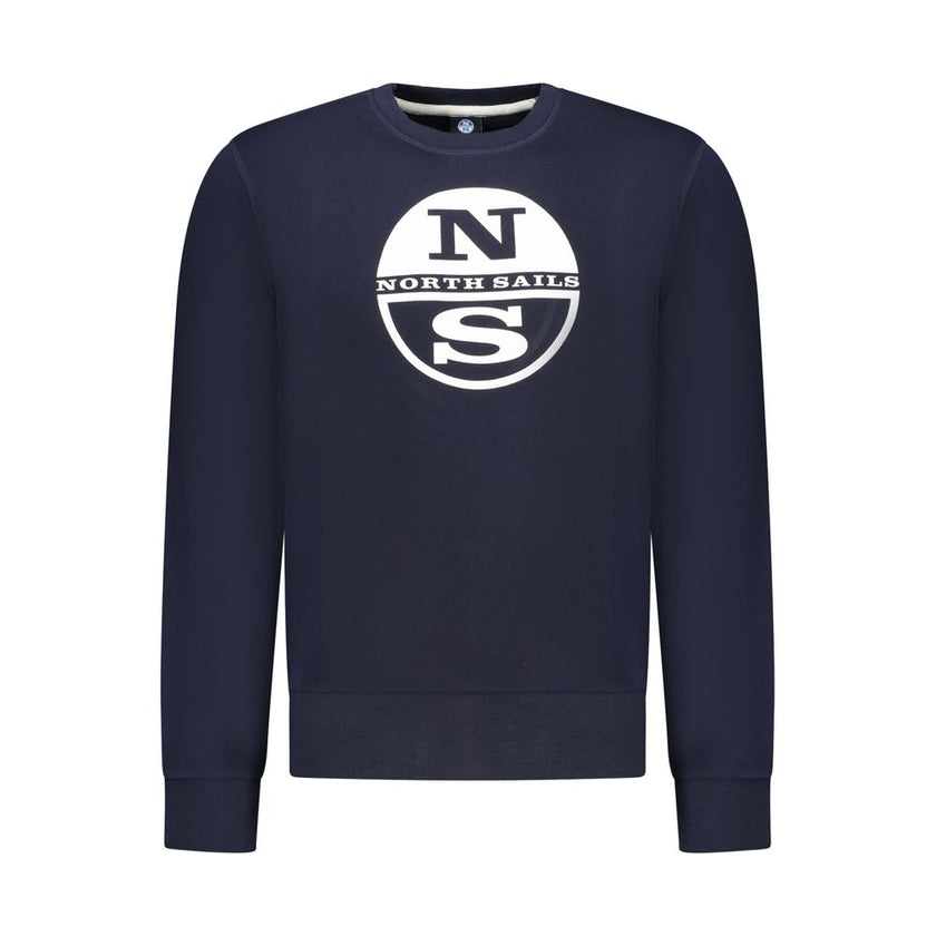 North Sails Blauer Baumwoll-Sweatshirt für Herren