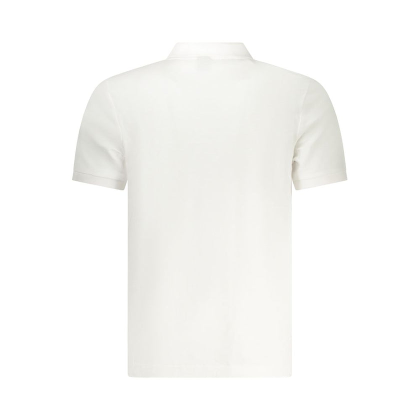 North Sails Weißes Herren-Poloshirt aus Baumwolle