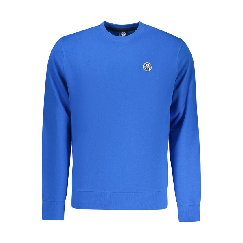 North Sails Blauer Baumwoll-Sweatshirt