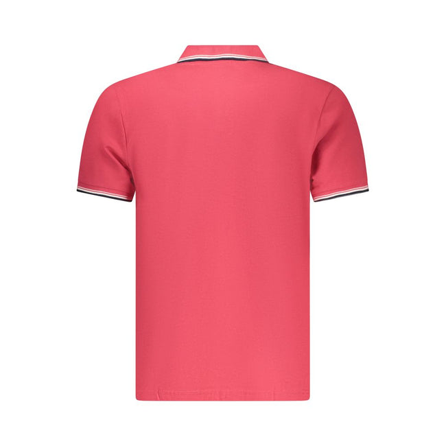 North Sails Rotes Baumwoll-Poloshirt für Herren