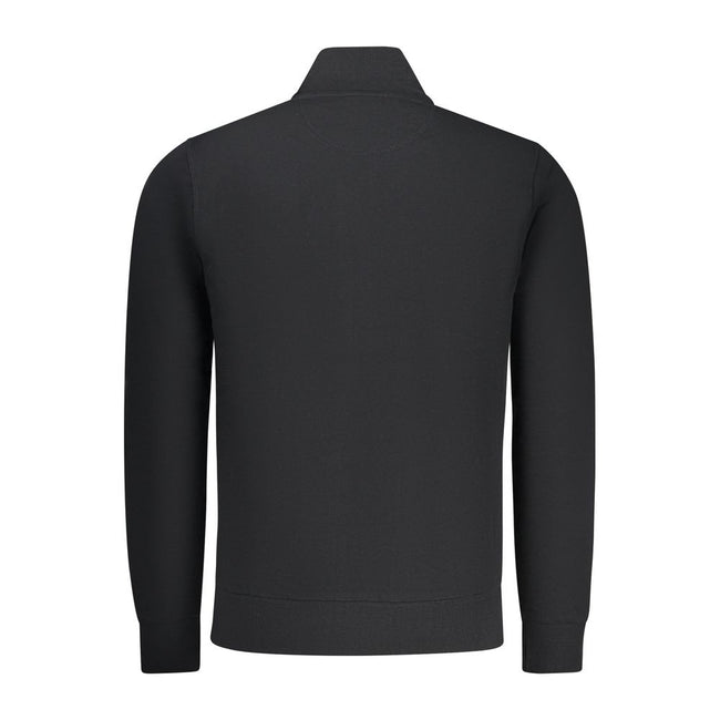 North Sails Schwarzer Baumwoll-Herren-Sweatshirt