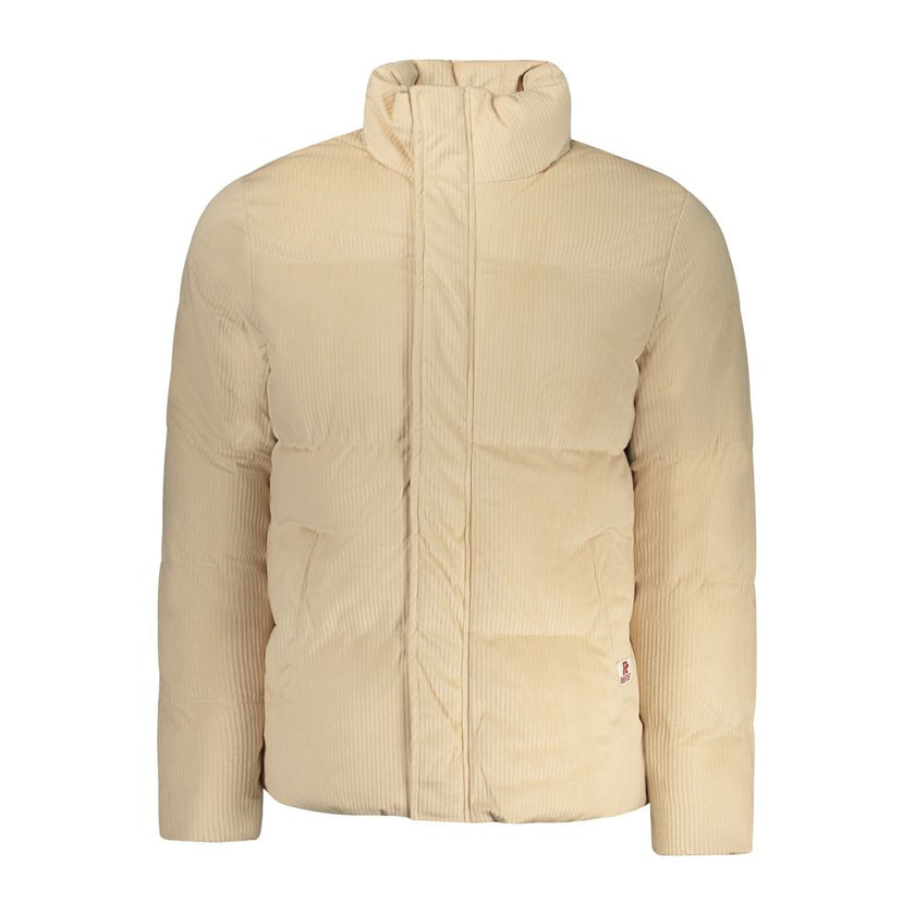 Rifle Beige Polyester Herrenjacke