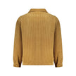 Rifle Marrone Polyester Herrenhemd
