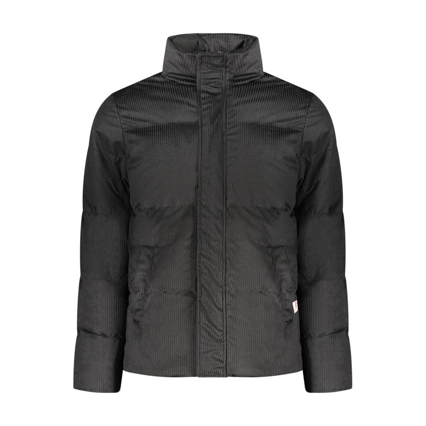 Rifle Schwarze Herrenjacke aus Polyester