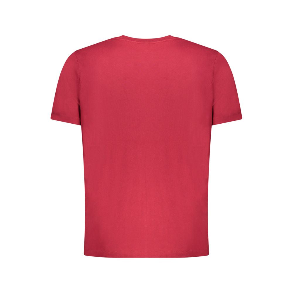 Pepe Jeans Men's Red Cotton T-Shirt