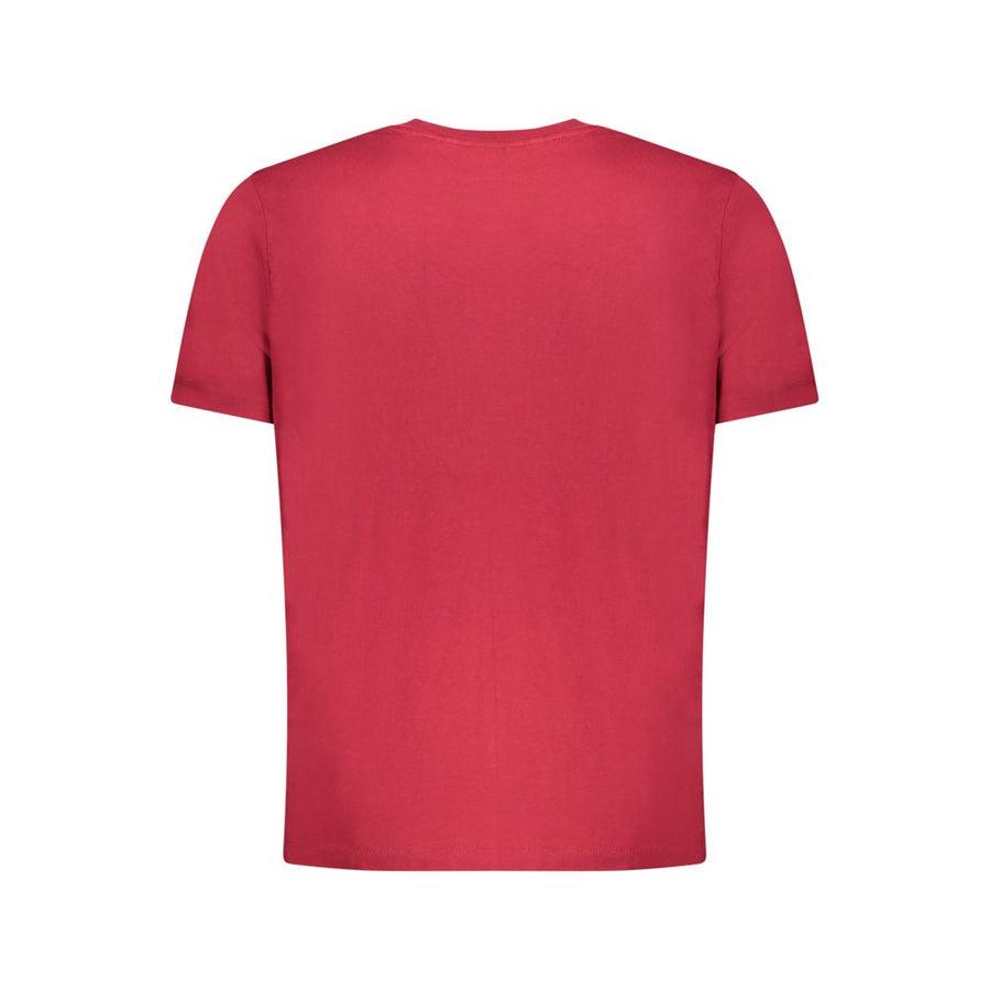 Pepe Jeans Men's Red Cotton T-Shirt