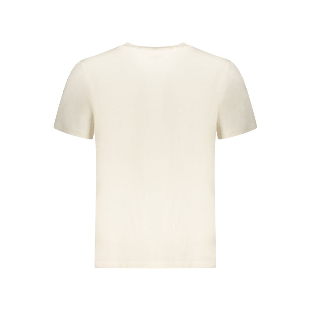 Pepe Jeans Men's Beige Cotton T-Shirt