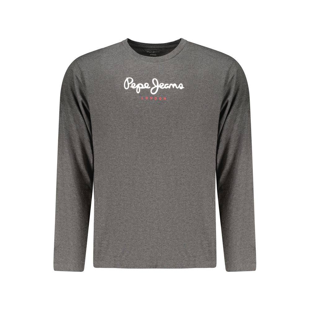 Pepe Jeans Men's Gray Cotton T-Shirt