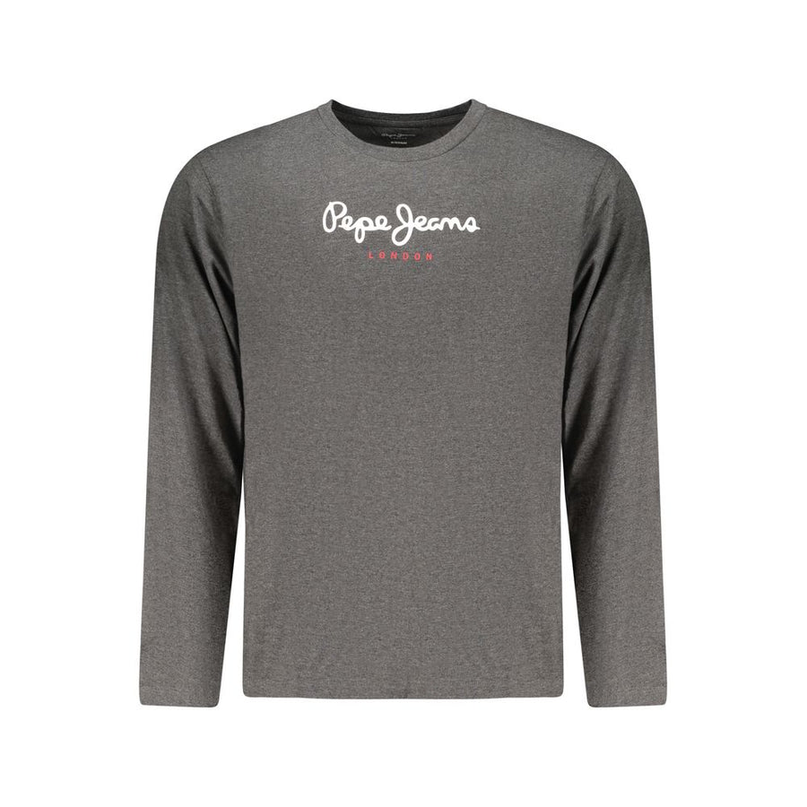 Pepe Jeans Men's Gray Cotton T-Shirt