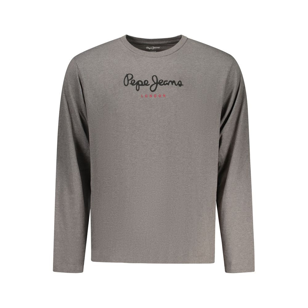 Pepe Jeans Men's Gray Cotton T-Shirt