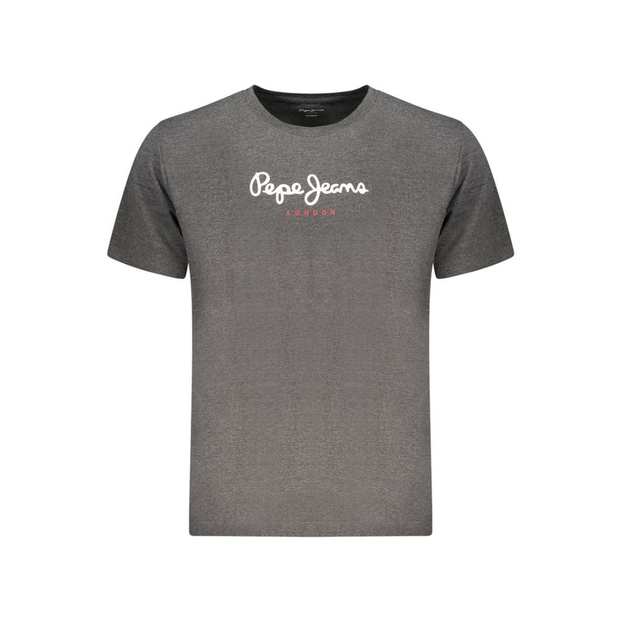 Pepe Jeans Men's Gray Cotton T-Shirt