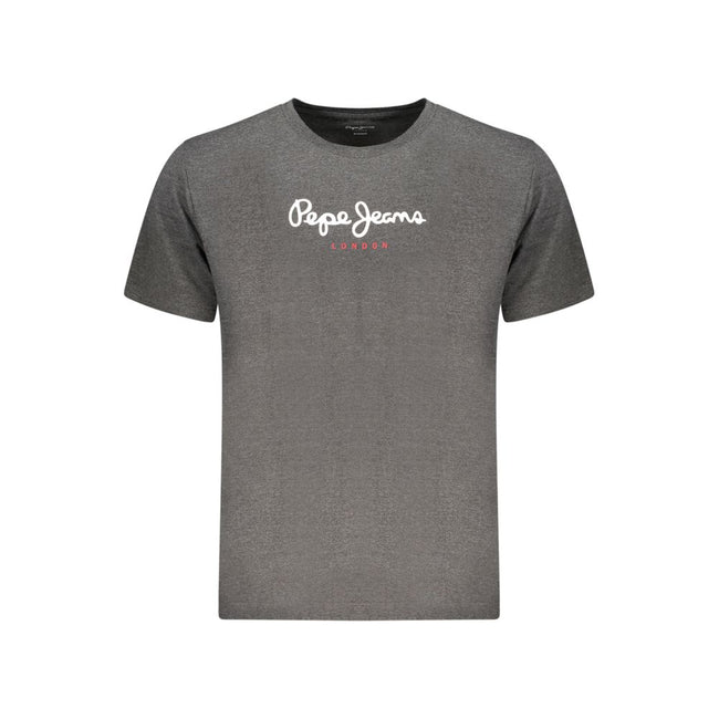 Pepe Jeans Grigio Baumwoll-T-Shirt für Herren