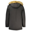 Guess Jeans Schwarze Polyester Herrenjacke