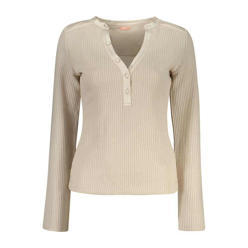 Guess Jeans Beige Polyester Women's Sweater