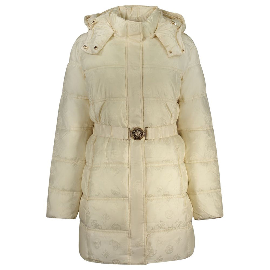 Guess Jeans Beige Polyamide Women's Jacket