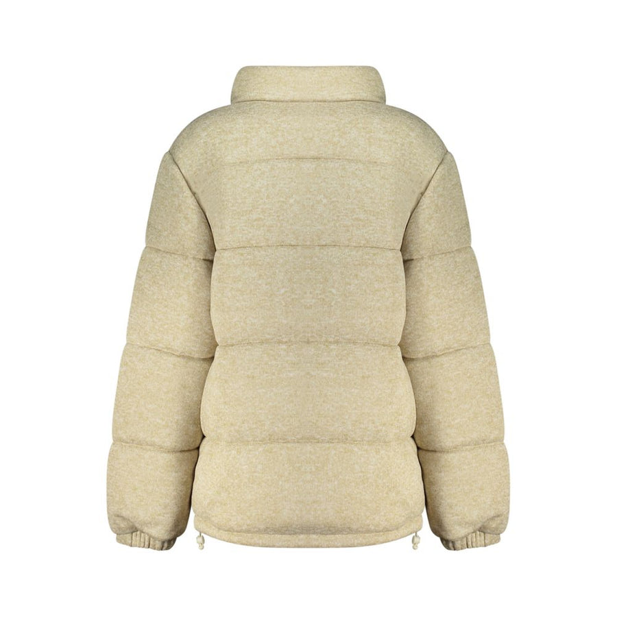 Guess Jeans Beige Polyester Women's Jacket