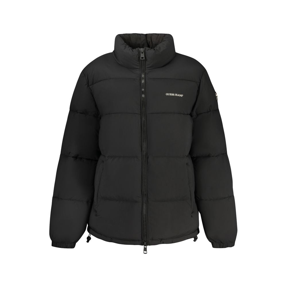 Guess Jeans Black Polyester Women's Jacket