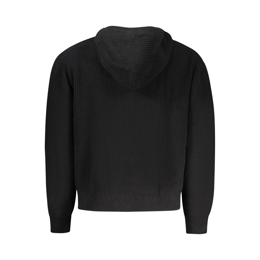 Guess Jeans Men's Black Organic Cotton Cardigan