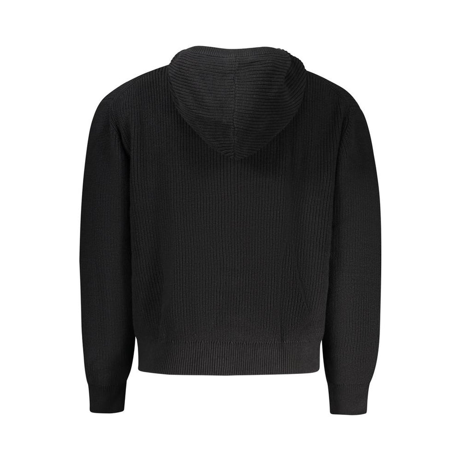 Guess Jeans Men's Black Organic Cotton Cardigan