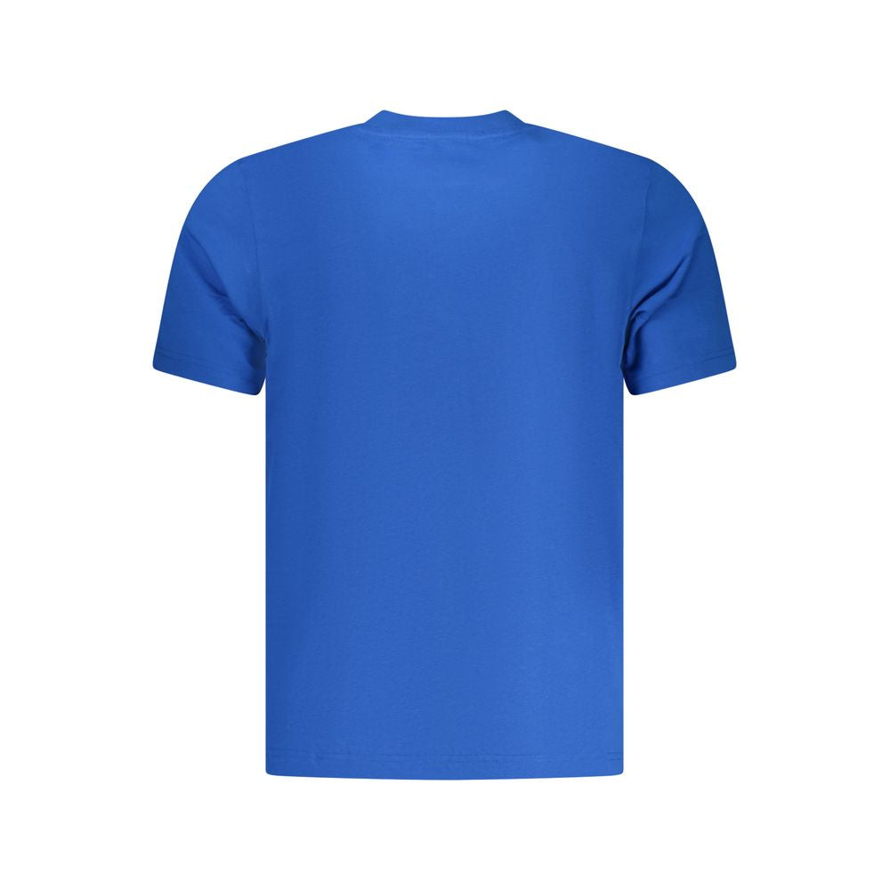 North Sails Blu Baumwoll-T-Shirt für Herren