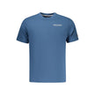 North Sails Blu Baumwoll-T-Shirt für Herren