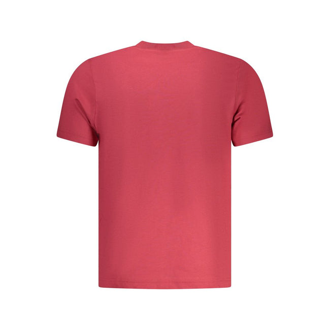 North Sails Rosso Baumwoll-T-Shirt für Herren