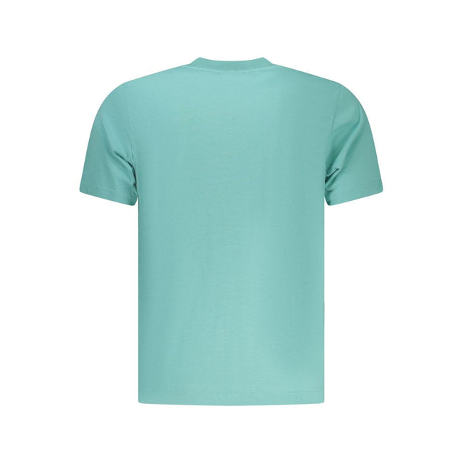 North Sails Azzurro Baumwoll-T-Shirt für Herren