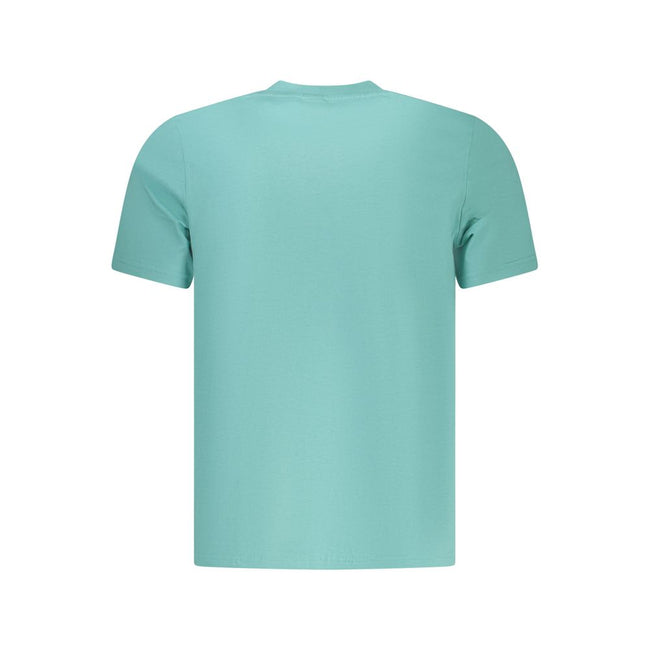 North Sails Azzurro Baumwoll-T-Shirt für Herren