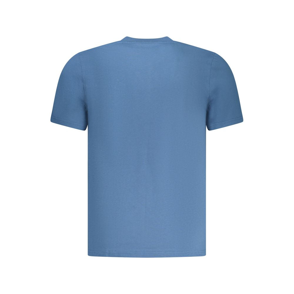 North Sails Blaues Baumwoll-T-Shirt für Herren