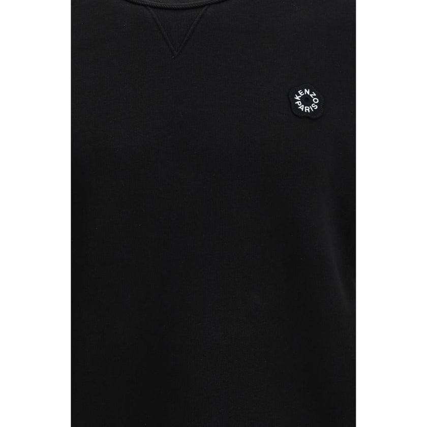 Kenzo Schwarzer Baumwoll-Sweatshirt