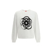 Kenzo Weißes Baumwoll-Sweatshirt