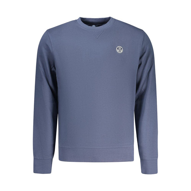 North Sails Blauer Baumwoll-Sweatshirt für Herren