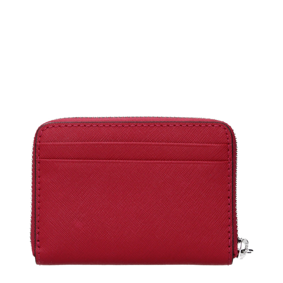 Michael Kors Red Leather Card Holder
