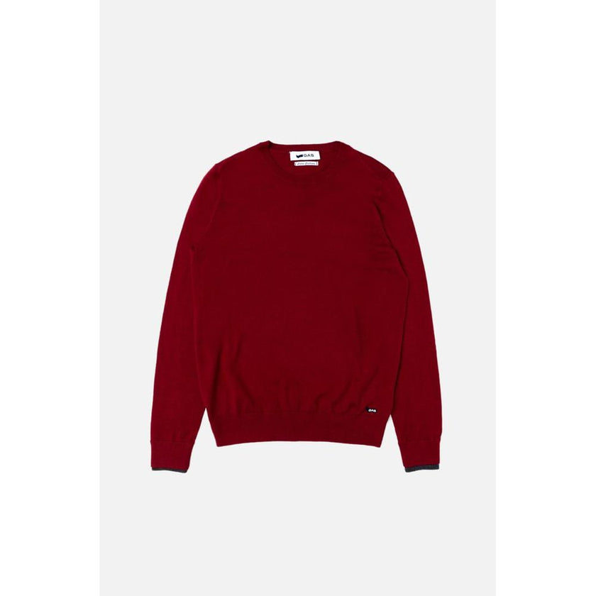 Gas Roter Kaschmirpullover